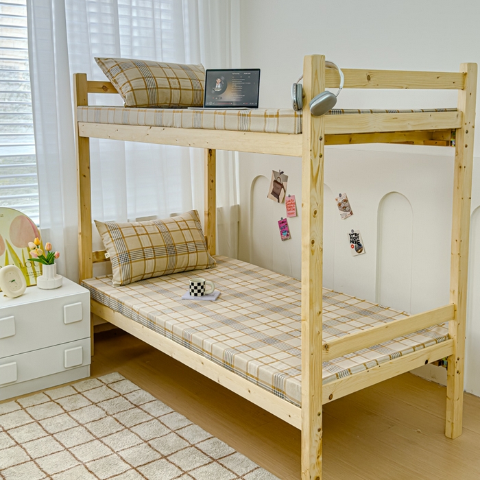 91家纺网 家纺一手货源 找家纺 （总）金丝鸟家纺 2024新款学生款A类老粗布床笠