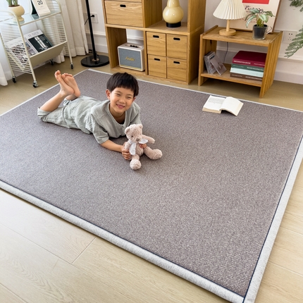 91家纺网 家纺一手货源 找家纺 印季 2025新款古藤席榻榻米地垫、床前垫