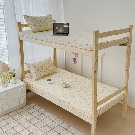 91家纺网 家纺一手货源 找家纺 （总）金丝鸟家纺 2024新款学生款A类老粗布床笠