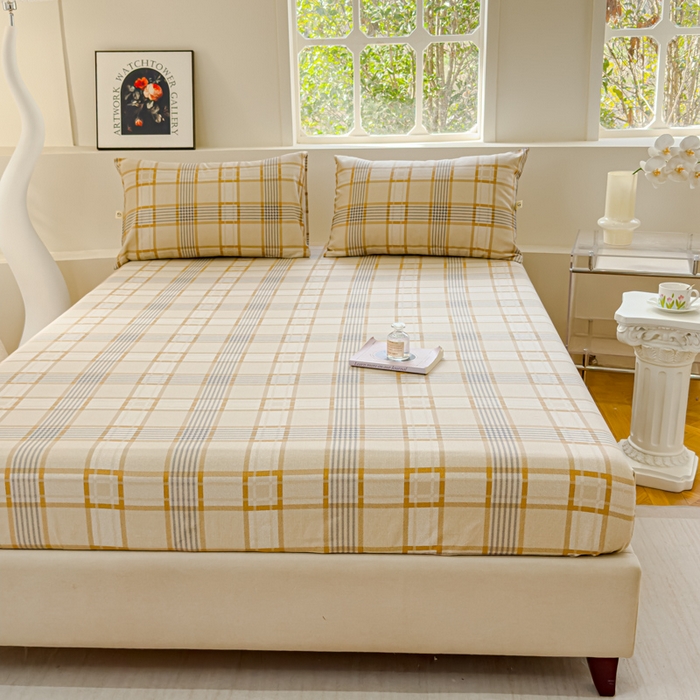 91家纺网 家纺一手货源 找家纺 （总）金丝鸟家纺 2024新款成人款A类老粗布床笠