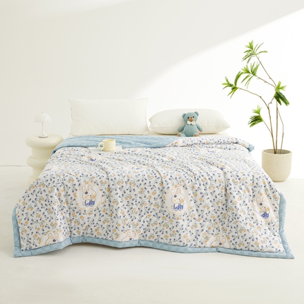 91家纺网 家纺一手货源 找家纺 （总）易博 热卖全棉印花夏被