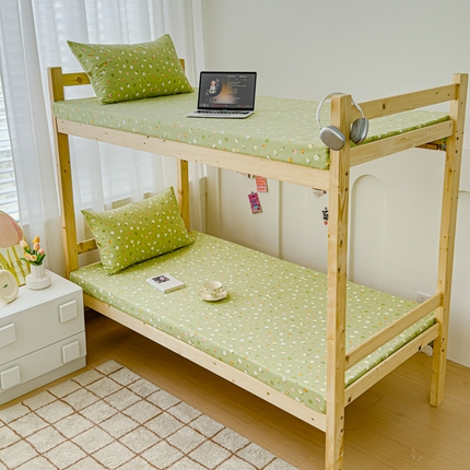 91家纺网 家纺一手货源 找家纺 （总）金丝鸟家纺 2024新款学生款A类老粗布床笠