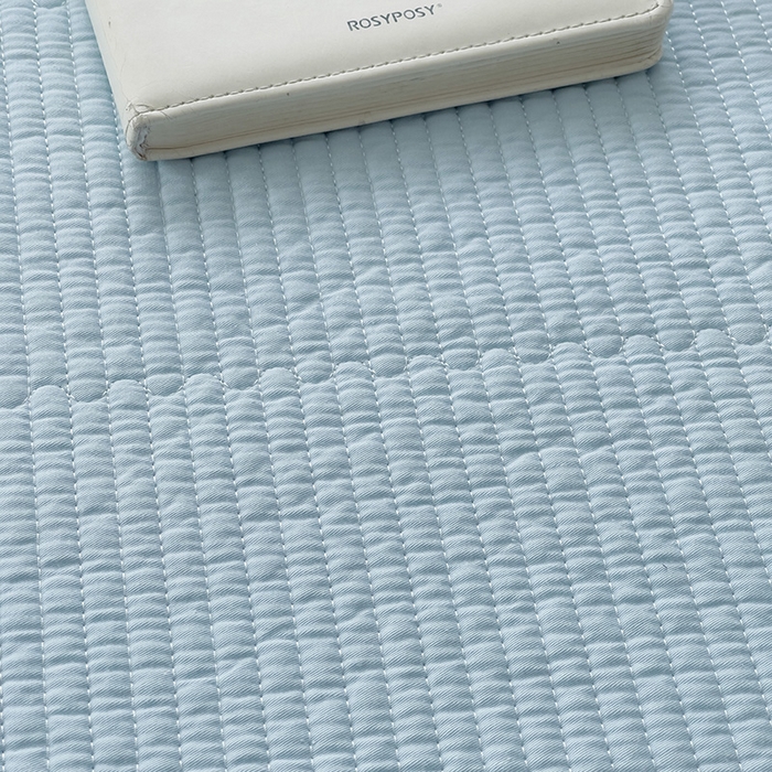 91家纺网 家纺一手货源 找家纺 （总）羽爱家纺 2024新款双面纯色全棉水洗床盖