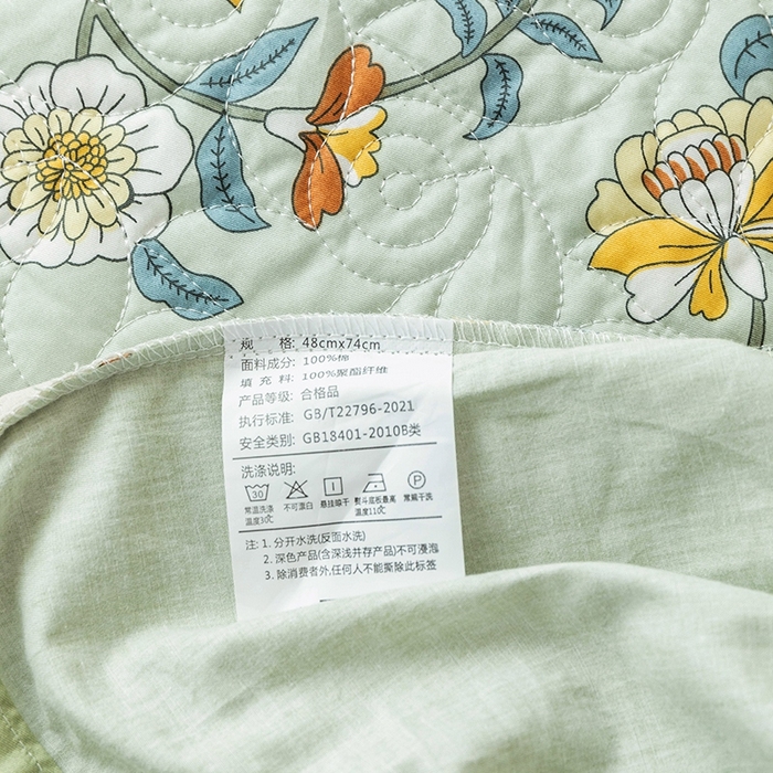 91家纺网 家纺一手货源 找家纺 优乐家纺 2025新款全棉斜纹13376宽边枕头套 朵唯