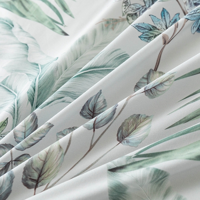 91家纺网 家纺一手货源 找家纺 优乐家纺 2025新款全棉斜纹13376单层被套夹棉床盖款四件套 早春