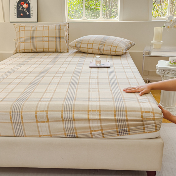 91家纺网 家纺一手货源 找家纺 （总）金丝鸟家纺 2024新款成人款A类老粗布床笠