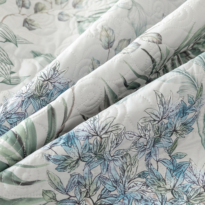 91家纺网 家纺一手货源 找家纺 优乐家纺 2025新款全棉斜纹13376单层被套夹棉床盖款四件套 早春