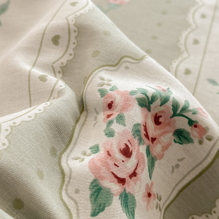 91家纺网 家纺一手货源 找家纺 绵庭家纺 2024新款全棉印花隔脏睡袋 娴静小花