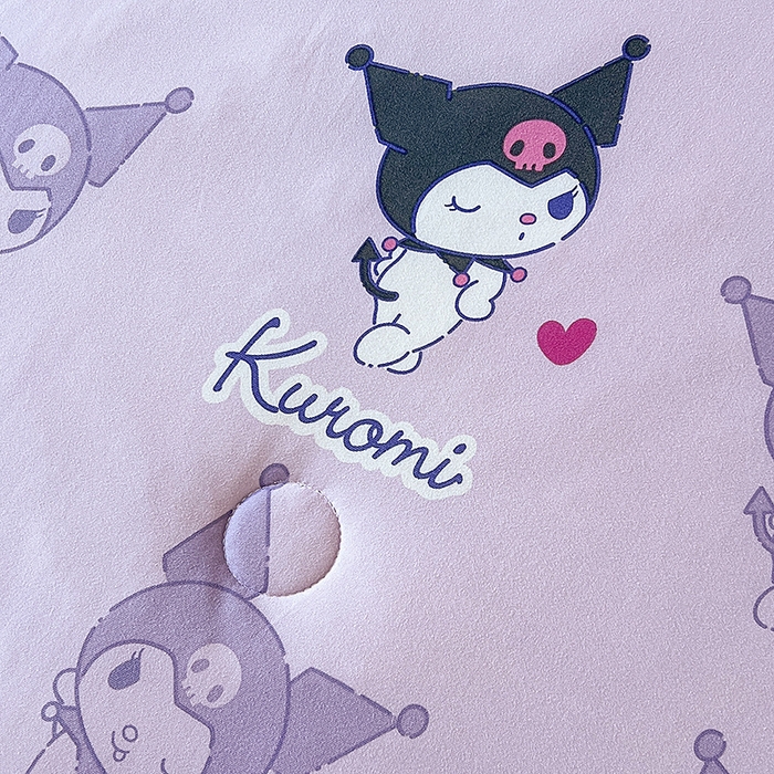 91家纺网 家纺一手货源 找家纺 天瑜家纺 2024新款三丽鸥针织夏被 库洛米