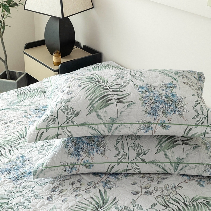 91家纺网 家纺一手货源 找家纺 优乐家纺 2025新款全棉斜纹13376宽边枕头套 早春