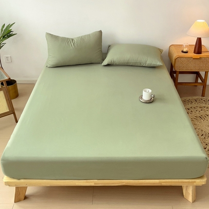 91家纺网 家纺一手货源 找家纺 （总）维娜斯家纺 2024新款水洗棉纯色床笠