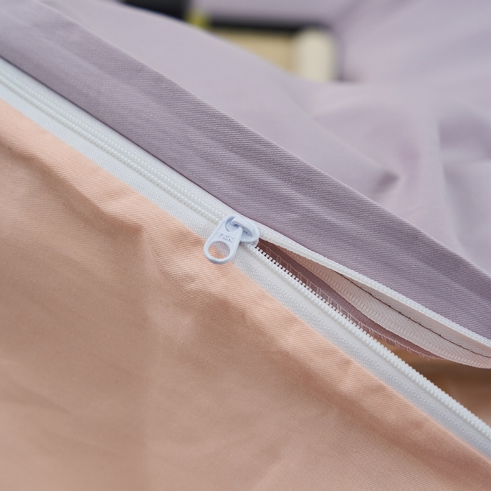 91家纺网 家纺一手货源 找家纺 三沁家居 2024新款精梳长绒棉四件套 紫玉