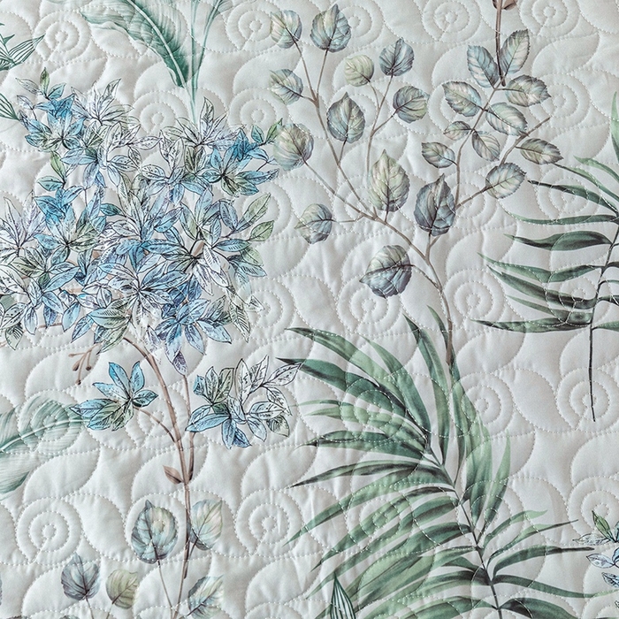 91家纺网 家纺一手货源 找家纺 优乐家纺 2025新款全棉斜纹13376单层被套夹棉床盖款四件套 早春