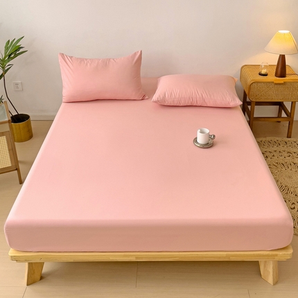 91家纺网 家纺一手货源 找家纺 （总）维娜斯家纺 2024新款水洗棉纯色床笠