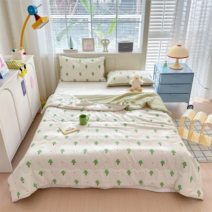 91家纺网 家纺一手货源 找家纺 （总）典雅 2024新款泡泡棉夏被泡芙棉夏凉被空调被