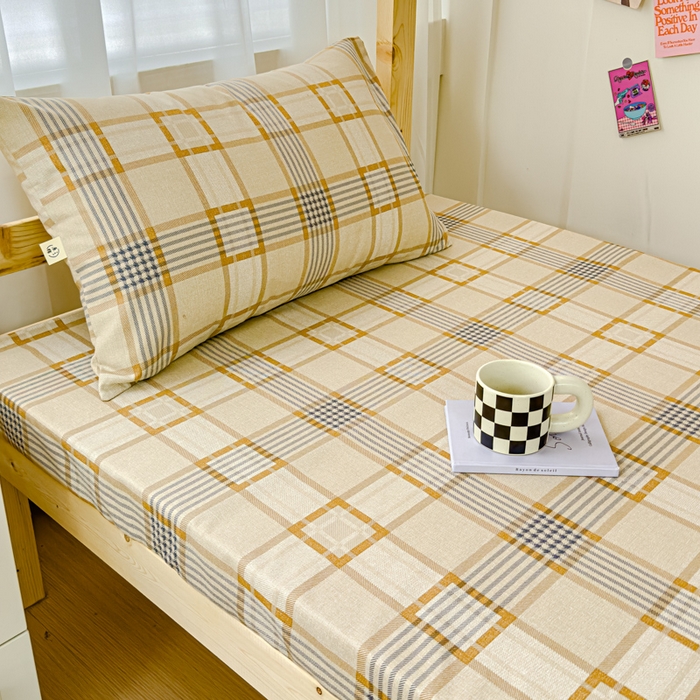 91家纺网 家纺一手货源 找家纺 （总）金丝鸟家纺 2024新款学生款A类老粗布床笠