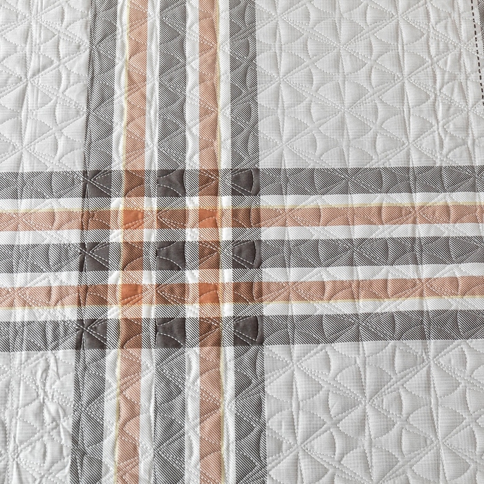 91家纺网 家纺一手货源 找家纺 优乐家纺 2025新款全棉斜纹13376单层被套夹棉床盖款四件套 慕斯