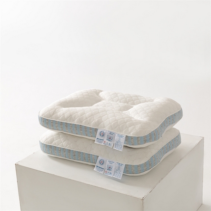 91家纺网 家纺一手货源 找家纺 （总）亦帆 2024新款护颈枕芯定型舒适按摩枕头针织棉面料吊带枕