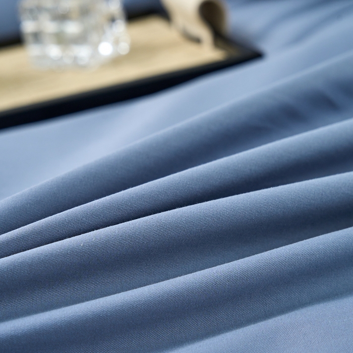 91家纺网 家纺一手货源 找家纺 三沁家居 2024新款精梳长绒棉四件套 烟兰