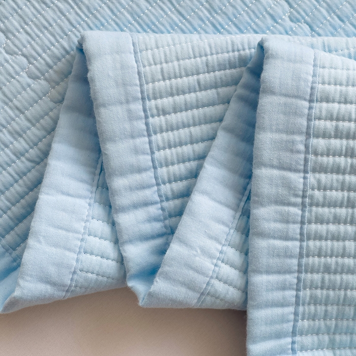 91家纺网 家纺一手货源 找家纺 （总）羽爱家纺 2024新款双面纯色全棉水洗床盖