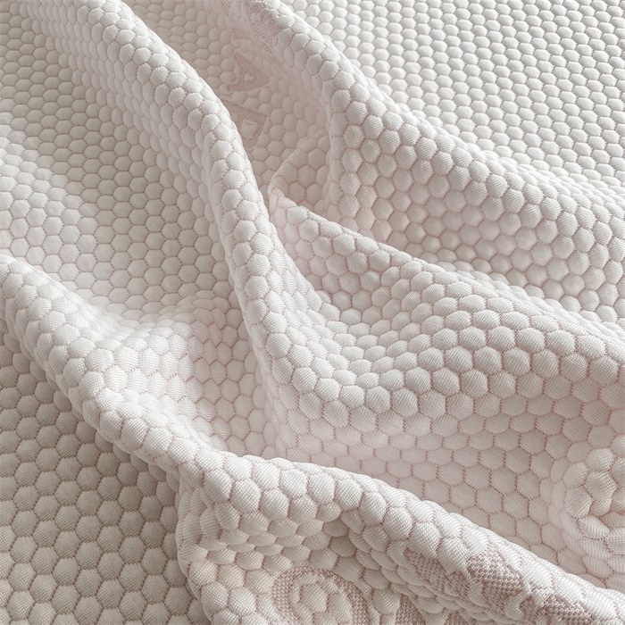 91家纺网 家纺一手货源 找家纺 叠派家纺 2024新款抗菌冰豆豆床裙款凉席-皇冠系 冰豆豆皇冠系列-床裙款 蜜桃粉