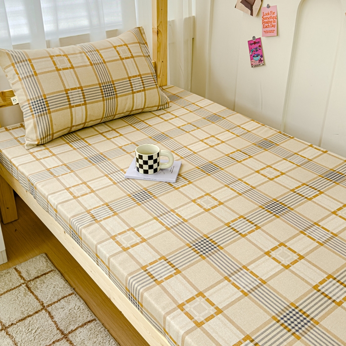 91家纺网 家纺一手货源 找家纺 （总）金丝鸟家纺 2024新款学生款A类老粗布床笠