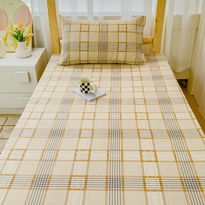 91家纺网 家纺一手货源 找家纺 （总）金丝鸟家纺 2024新款学生款A类老粗布床笠