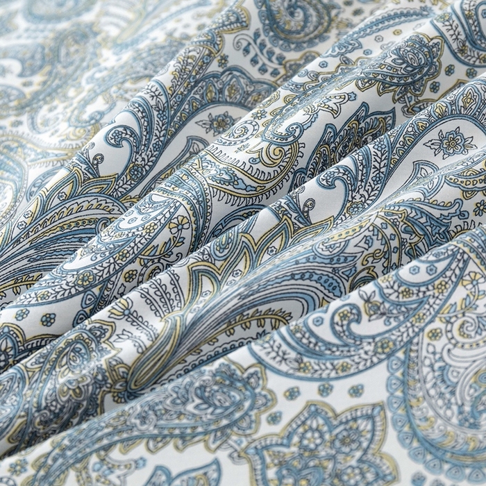 91家纺网 家纺一手货源 找家纺 优乐家纺 2025新款全棉斜纹13376单层被套夹棉床盖款四件套 波西米亚