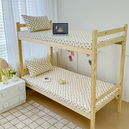 91家纺网 家纺一手货源 找家纺 （总）金丝鸟家纺 2024新款学生款A类老粗布床笠