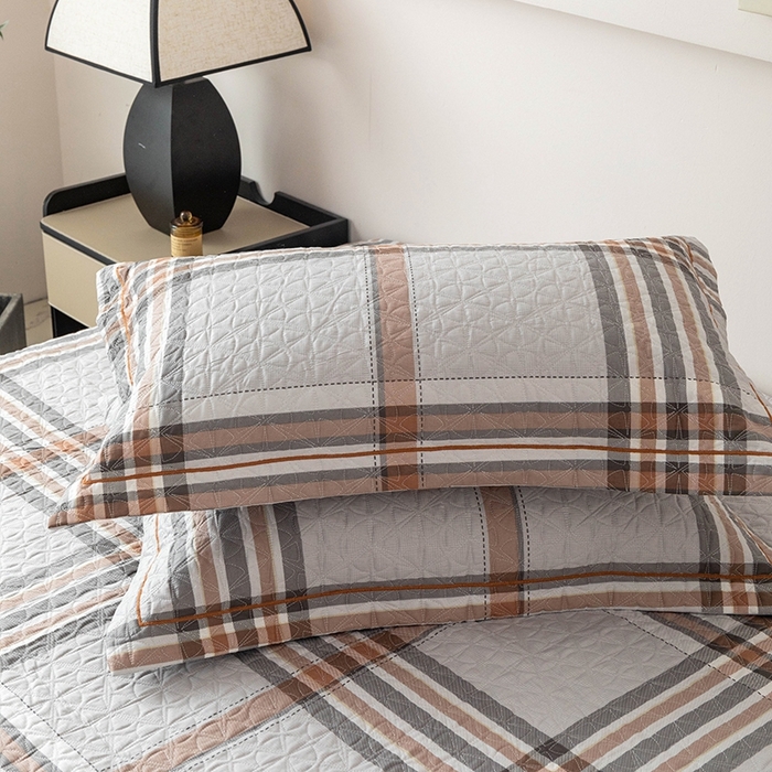 91家纺网 家纺一手货源 找家纺 优乐家纺 2025新款全棉斜纹13376宽边枕头套 慕斯