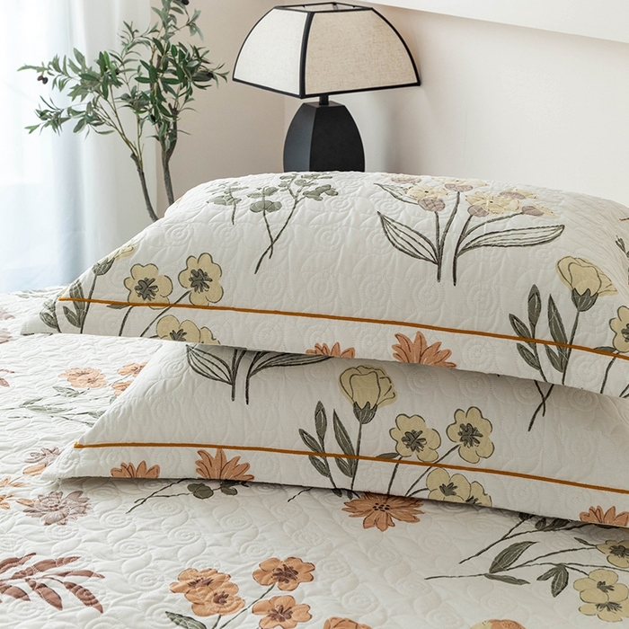 91家纺网 家纺一手货源 找家纺 优乐家纺 2025新款全棉斜纹13376宽边枕头套 南薇