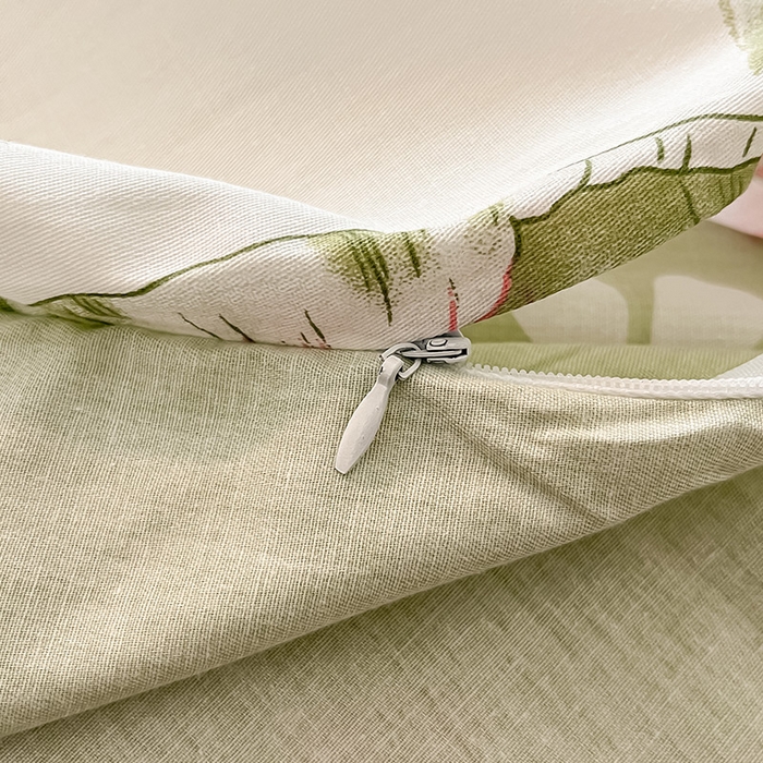 91家纺网 家纺一手货源 找家纺 绵庭家纺 2024新款全棉印花隔脏睡袋 粉朵华颂