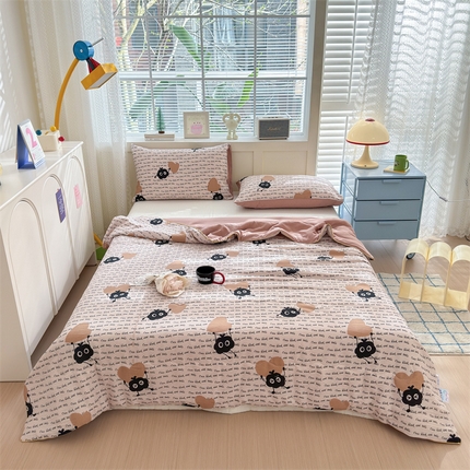 91家纺网 家纺一手货源 找家纺 （总）典雅 2024新款泡泡棉夏被泡芙棉夏凉被空调被