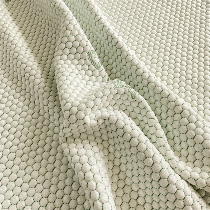 91家纺网 家纺一手货源 找家纺 叠派家纺 2024新款抗菌冰豆豆床裙款凉席-皇冠系 冰豆豆皇冠系列-床裙款 冰豆绿