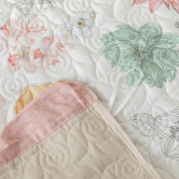 91家纺网 家纺一手货源 找家纺 （总）优乐家纺 2025新款全棉斜纹13376单层被套夹棉床盖款四件套