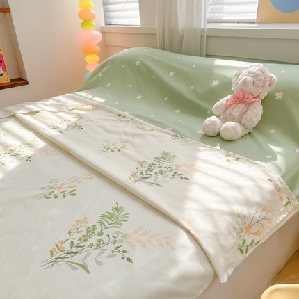 91家纺网 家纺一手货源 找家纺 柒星睡袋 2023新款酒店旅行隔脏睡袋差旅神器火车卧铺隔脏被套 仙草