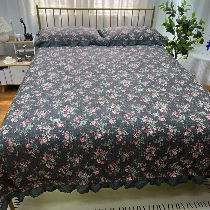 91家纺网 家纺一手货源 找家纺 暖居 2024新款豆豆被四件套春秋单件豆豆绒被芯被褥可机洗中国美