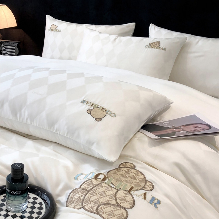 91家纺网 家纺一手货源 找家纺 （总）奥汀洛2025 贝拉天丝提花刺绣四件套