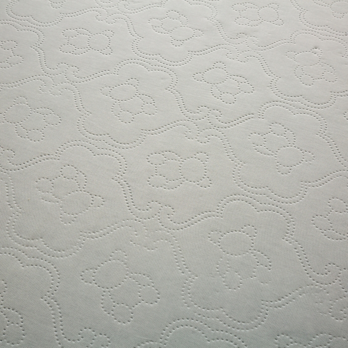 91家纺网 家纺一手货源 找家纺 卡琪曼 新款冷酷熊瓜瓜冰皮空气层冰皮席 冰皮提花布丁白