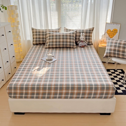 91家纺网 家纺一手货源 找家纺 （总）维娜斯家纺 2024新款水洗棉印花床笠