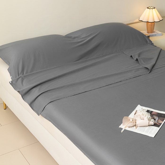 91家纺网 家纺一手货源 找家纺 澳梵家居 60s全棉纯色旅行睡袋 月岩灰