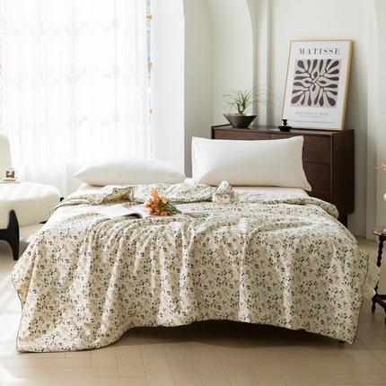 匠心 2024新款全棉印花大豆夏被 锦言