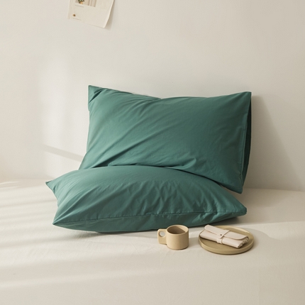 91家纺网 家纺一手货源 找家纺 （总）新款40支全棉水洗棉纯色单品系列-单枕套