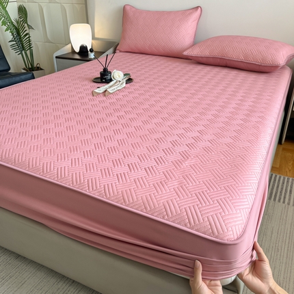 91家纺网 家纺一手货源 找家纺 （总）衿成 2025新款凉感丝床笠 -饼干系列