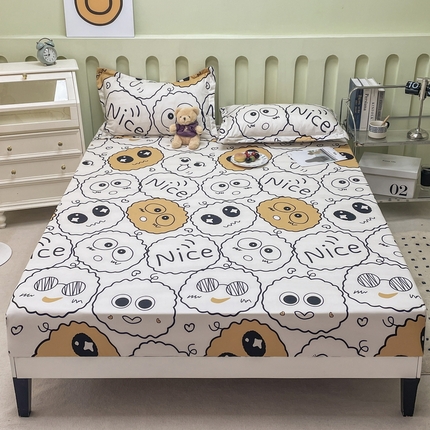 91家纺网 家纺一手货源 找家纺 （总）维娜斯家纺 2024新款亲肤水洗棉防水床笠