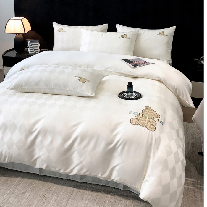 91家纺网 家纺一手货源 找家纺 （总）奥汀洛2025 贝拉天丝提花刺绣四件套