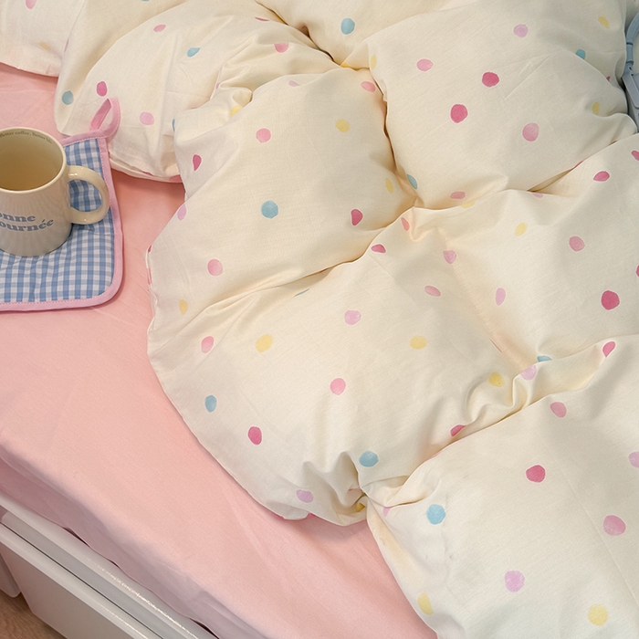 91家纺网 家纺一手货源 找家纺 （总）昔可 新款创意枕套时尚柔舒全棉四件套