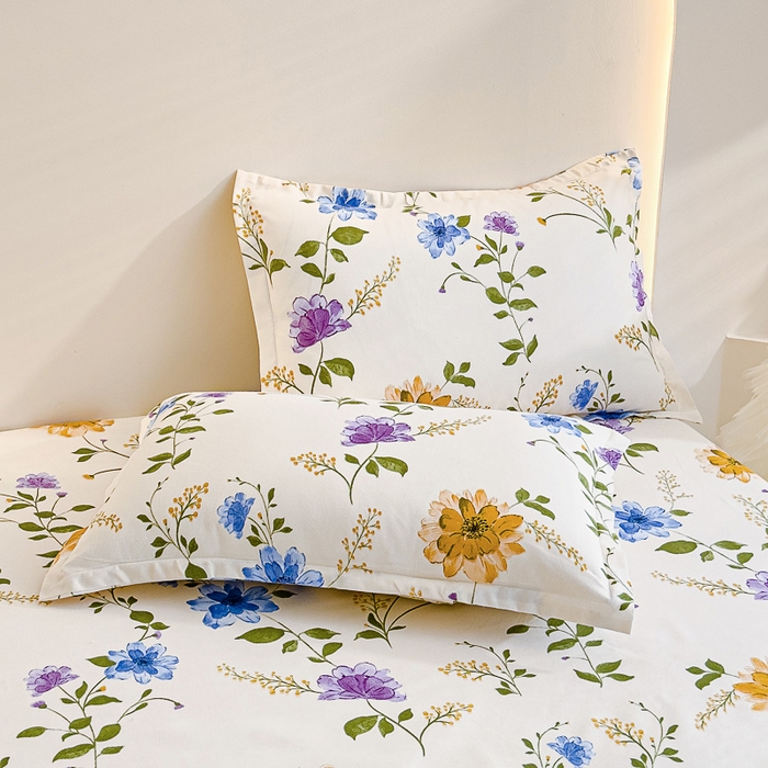 91家纺网 家纺一手货源 找家纺 靓生活 2024新款加厚磨毛生态棉单品床笠 爱的主题