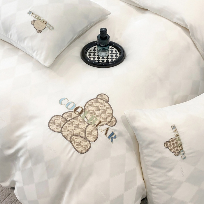 91家纺网 家纺一手货源 找家纺 （总）奥汀洛2025 贝拉天丝提花刺绣四件套