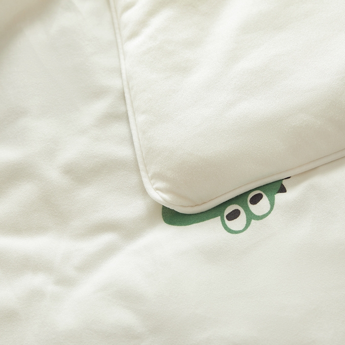 91家纺网 家纺一手货源 找家纺 怡家居 2024新款A类云柔针织棉夏被 快乐恐龙